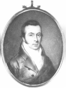 A Gentleman In Green Coat, Yellow Waistcoat And White Tied Cravat A Gentleman In Green Coat, Yellow Waistcoat And White Tied Cravat
