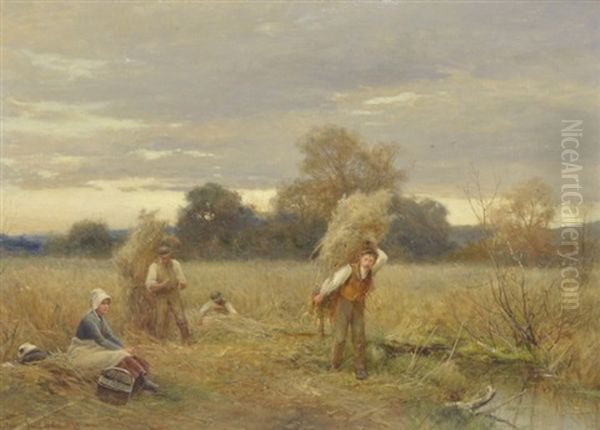 Clearing A Reed Bed Near Malvern - view 1