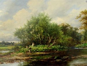By-ways In Shakespeare's Country - The Island Below The Mill, Stratford