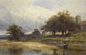 Wintertime On The Avon by David Bates