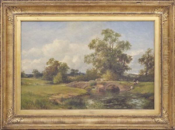 Bridge At Thurcaston Near Leicester, Near Latimer's House - view 1