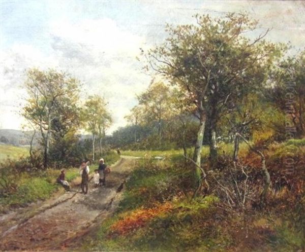 Pathway In The Woods - view 1