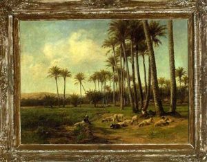 An Oasis In The Desert by David Bates