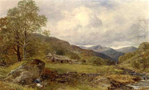 A Tributary To The Lledr, Above Dolwyddelen - view 1
