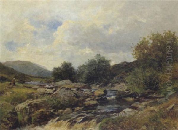 Fluslandschaft In Mittelwales - view 1