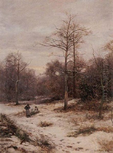 A January Afternoon, Sutton Park - view 1