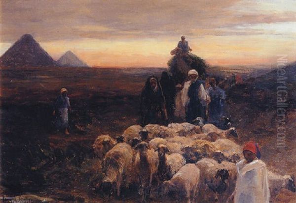 The Return From The Fields - view 1