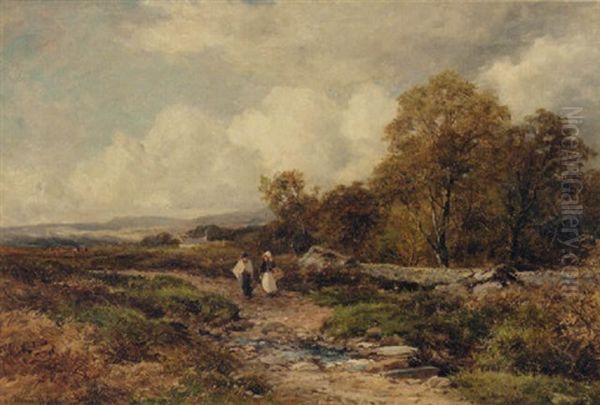 A Path In Wharfedale - Above The Wharfe - view 1