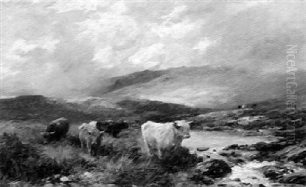 In Glen Malin, Dumbrtonshire - Rising Mists - view 1