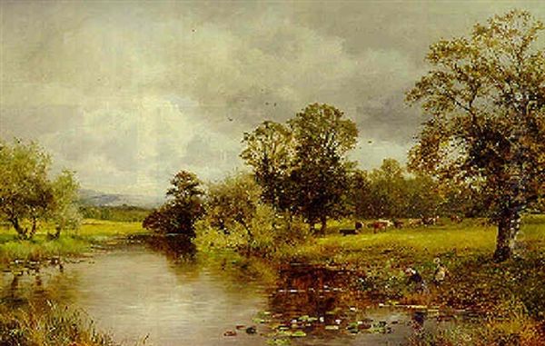 The Avon, Near Defford - view 1