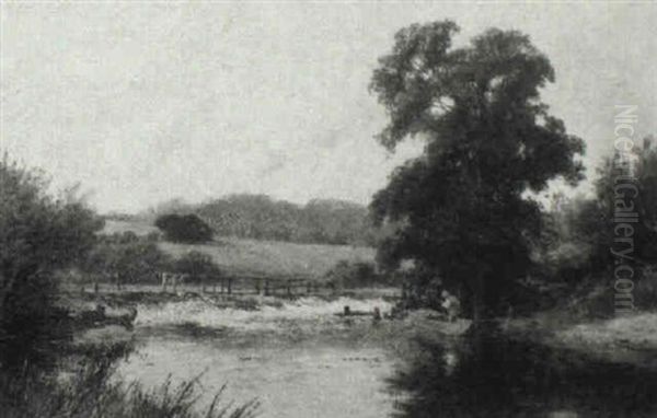 Fishing In A River - view 1