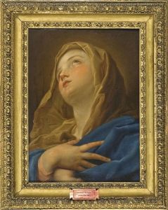 Santa In Estasi by Pompeo Gerolamo Batoni