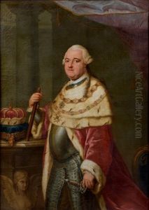 Portrait De L'electeur Karl Theodor De Baviere A Mi-corps