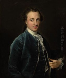 Portrait Of Thomas Thornhill Esq. In A Blue Velvet Coat