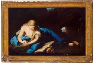 Die Busende Magdalena by Pompeo Gerolamo Batoni