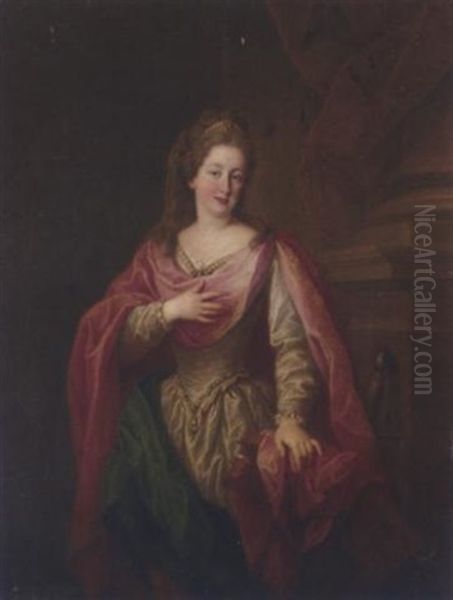 Portrait Of A Lady As Saint Catherine Of Alexandria - view 1