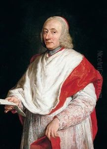 Portrait Of A Cardinal Holding A Letter In His Right Hand And His Biretta In The Left Hand