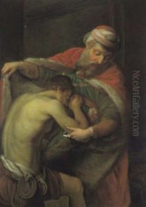 Der Verlorene Sohn by Pompeo Gerolamo Batoni