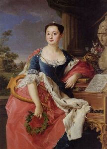 Portrait Of Princess Giacinta Orsini Bouncampagni Ludovisi, Duchessa D'arce