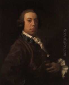 Portrait Of Sir Thomas Saunders Sebright, 5th Bt.