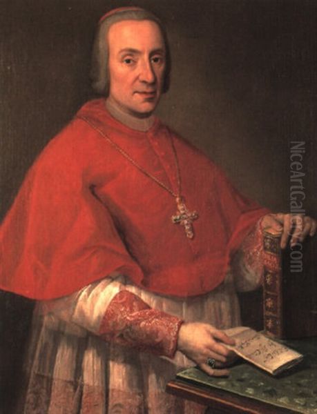 Portrait Of A Cardinal (henry Benedict Maria Clement Stuart, Cardinal York?) - view 1
