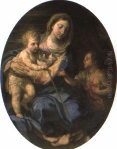 The Madonna And Child With The Infant Saint John The Baptist