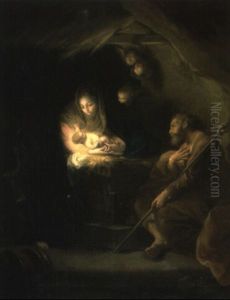 The Nativity by Pompeo Gerolamo Batoni