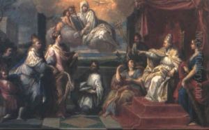 Reunion Papale by Pompeo Gerolamo Batoni