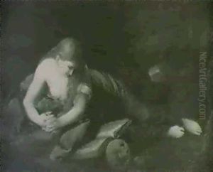The Penitant Magdeline by Pompeo Gerolamo Batoni
