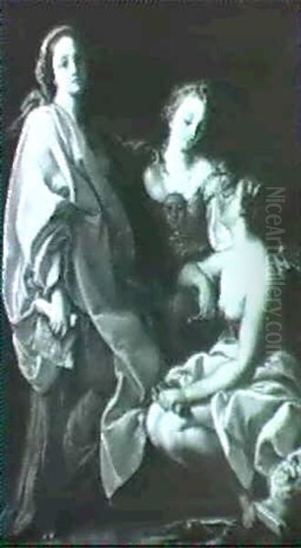 Allegorie Der Malerei, Skulptur Und Architektur - view 1