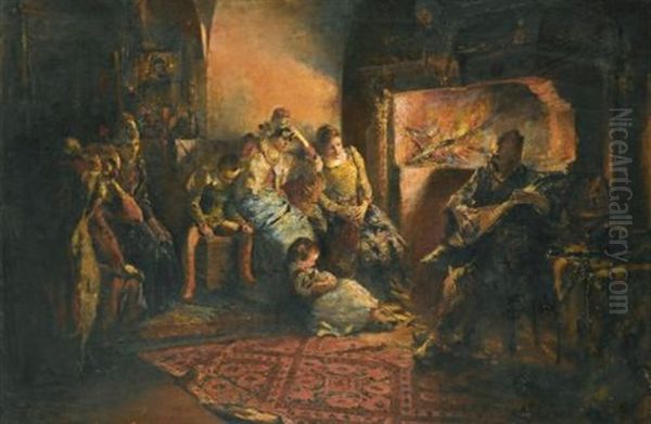 In Front Of The Fire - view 1