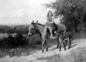 The Donkey Ride by Arthur Batt