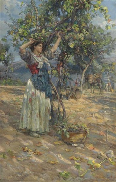 La Vendemmia: The Grape Harvest - view 1