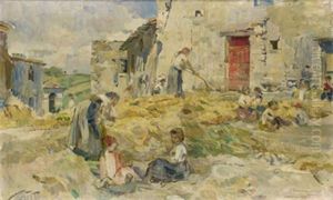 Auf Dem Hof by Alessandro Battaglia