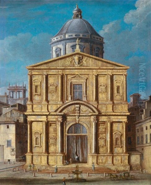 Die Kirche Santa Maria Della Scala In San Fedele In Mailand - view 1