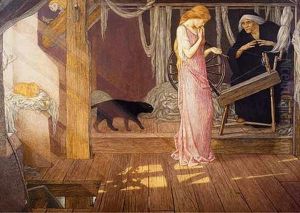 Sleeping Beauty: The Princess Pricks Her Finger by John Dickson Batten