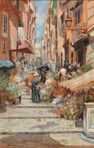 Southern Italian Street Scene Southern Italian Street Scene