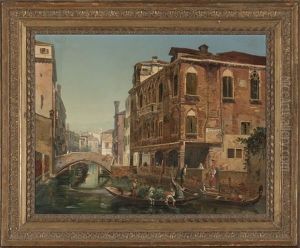 Vista De Venecia by Aquiles Battistuzzi