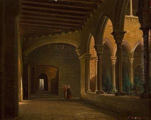 Claustros De Conventos Franciscanos by Achile Battiztuzzi