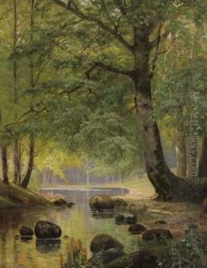 La Riviere by Viktor Pavlovitch Baturin