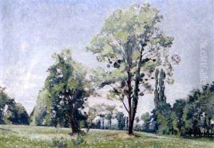 Landschaft Bei Cointrin by Maurice Baud