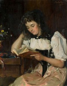 Lieseuse (ida Regamey) by Auguste Baud-Bovy