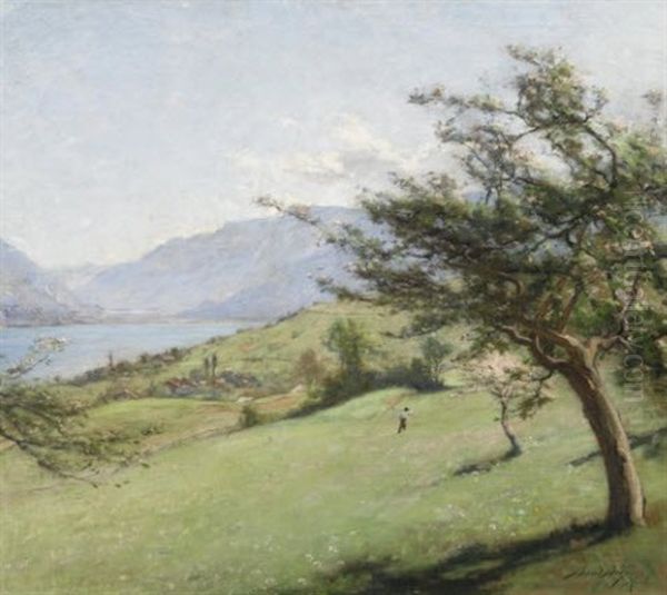Blick Auf Aeschi - view 1