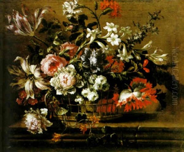 Korg Med Blommor - view 1