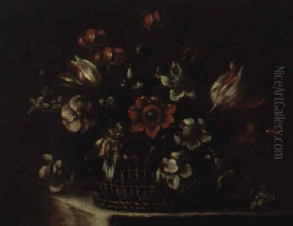 Cesta Con Flores - view 1