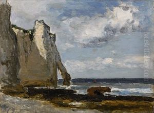 La Falaise A Etretat La Falaise A Etretat
