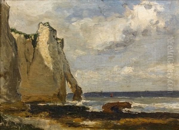 La Falaise, Etretat - view 1