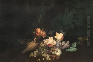 Nature Morte Aux Colombes by Jean-Baptiste Baudin