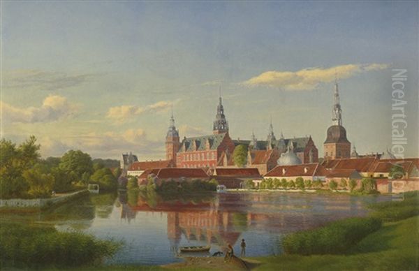 Blick Auf Schloss Frederiksborg In Hillerod Bei - view 1