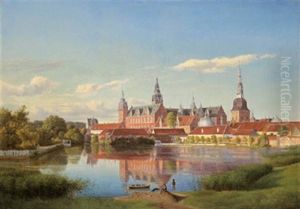 Blick Auf Schloss Frederiksborg